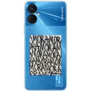 Прозрачный чехол BoxFace Tecno Spark 9 Pro Amor Amor