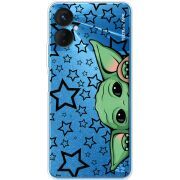 Прозрачный чехол BoxFace Tecno Spark 9 Pro Baby Yoda