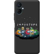 Черный чехол BoxFace Tecno Spark 9 Pro Among Us Impostors
