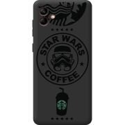 Черный чехол BoxFace Samsung Galaxy A04 (A045) Dark Coffee