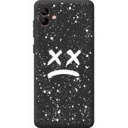 Черный чехол BoxFace Samsung Galaxy A04 (A045) Sad Way