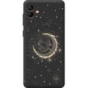 Черный чехол BoxFace Samsung Galaxy A04 (A045) Moon