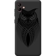 Черный чехол BoxFace Samsung Galaxy A04 (A045) Owl