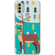 Чехол BoxFace Nokia C31 Foresty Deer