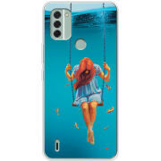 Чехол BoxFace Nokia C31 Girl In The Sea