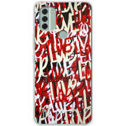 Чехол BoxFace Nokia C31 Love Graffiti