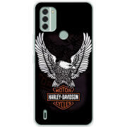 Чехол BoxFace Nokia C31 Harley Davidson and eagle