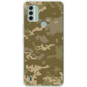 Чехол BoxFace Nokia C31 Камуфляж ЗСУ