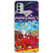 Чехол BoxFace Nokia C31 Minecraft World Beyond