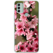 Чехол BoxFace Nokia C31 Вишневые Цветы