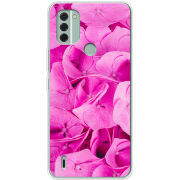 Чехол BoxFace Nokia C31 Pink Flowers