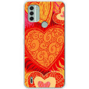 Чехол BoxFace Nokia C31 Warm Hearts