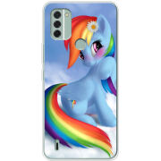 Чехол BoxFace Nokia C31 My Little Pony Rainbow Dash