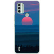 Чехол BoxFace Nokia C31 Cold Red Light