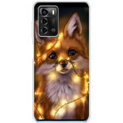 Чехол BoxFace ZTE Blade A72 Різдвяна лисичка