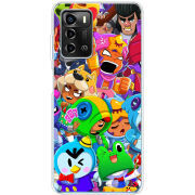 Чехол BoxFace ZTE Blade A72 friends brawl stars