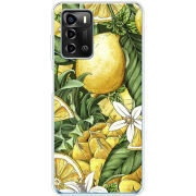 Чехол BoxFace ZTE Blade A72 Lemon Pattern