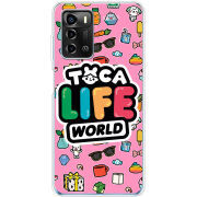 Чехол BoxFace ZTE Blade A72 Toca Boca Life World