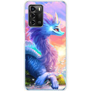 Чехол BoxFace ZTE Blade A72 Дракон Сісу