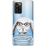 Прозрачный чехол BoxFace ZTE Blade A72 MR. Rabbit