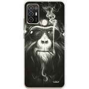 Чехол BoxFace ZTE Blade A52 Smokey Monkey