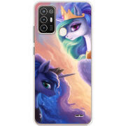 Чехол BoxFace ZTE Blade A52 My Little Pony Rarity  Princess Luna