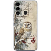 Чехол BoxFace Tecno Spark Go 2022 Christmas Owl