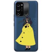 Прозрачный чехол BoxFace Tecno Spark Go 2022 Just a Girl