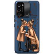 Прозрачный чехол BoxFace Tecno Spark Go 2022 Mommy Is My BFF