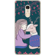 Чехол Uprint Xiaomi Redmi Note 4x Girl and deer