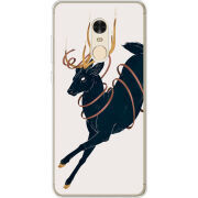 Чехол Uprint Xiaomi Redmi Note 4x Black Deer