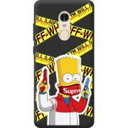 Черный чехол BoxFace Xiaomi Redmi Note 4x White Bart