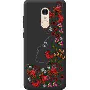 Черный чехол BoxFace Xiaomi Redmi Note 4x 3D Ukrainian Muse