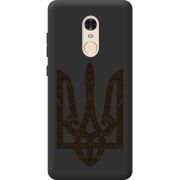 Черный чехол BoxFace Xiaomi Redmi Note 4x Ukrainian Trident
