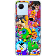 Чехол BoxFace Realme C30 friends brawl stars