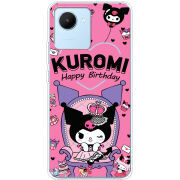 Чехол BoxFace Realme C30 День народження Kuromi