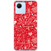 Чехол BoxFace Realme C30 Happy Valentines