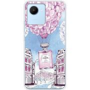 Чехол со стразами Realme C30 Perfume bottle