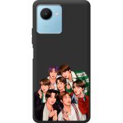 Черный чехол BoxFace Realme C30s BTS
