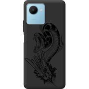 Черный чехол BoxFace Realme C30s Snake