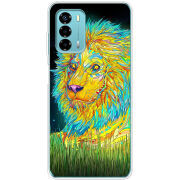 Чехол BoxFace ZTE Blade V40 Vita Moonlight Lion