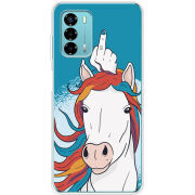 Чехол BoxFace ZTE Blade V40 Vita Fuck Unicorn