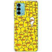 Чехол BoxFace ZTE Blade V40 Vita Yellow Ducklings