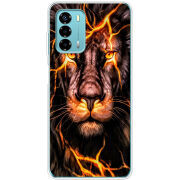 Чехол BoxFace ZTE Blade V40 Vita Fire Lion