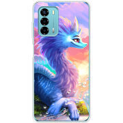 Чехол BoxFace ZTE Blade V40 Vita Дракон Сісу