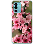 Чехол BoxFace ZTE Blade V40 Vita Вишневые Цветы