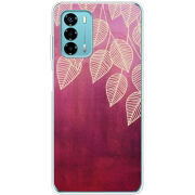 Чехол BoxFace ZTE Blade V40 Vita Gold Leaves
