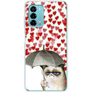 Чехол BoxFace ZTE Blade V40 Vita Raining Hearts