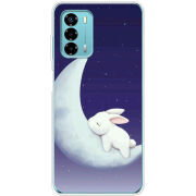 Чехол BoxFace ZTE Blade V40 Vita Moon Bunny