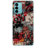 Чехол BoxFace ZTE Blade V40 Vita Marvel Avengers